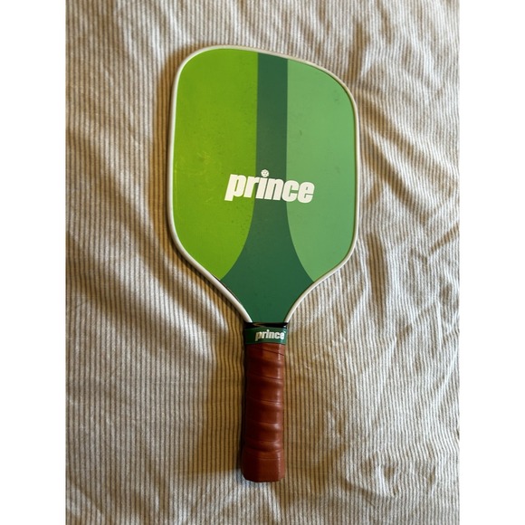 Prince Element pickleball paddle recreational series retro design green white - Picture 2 of 10